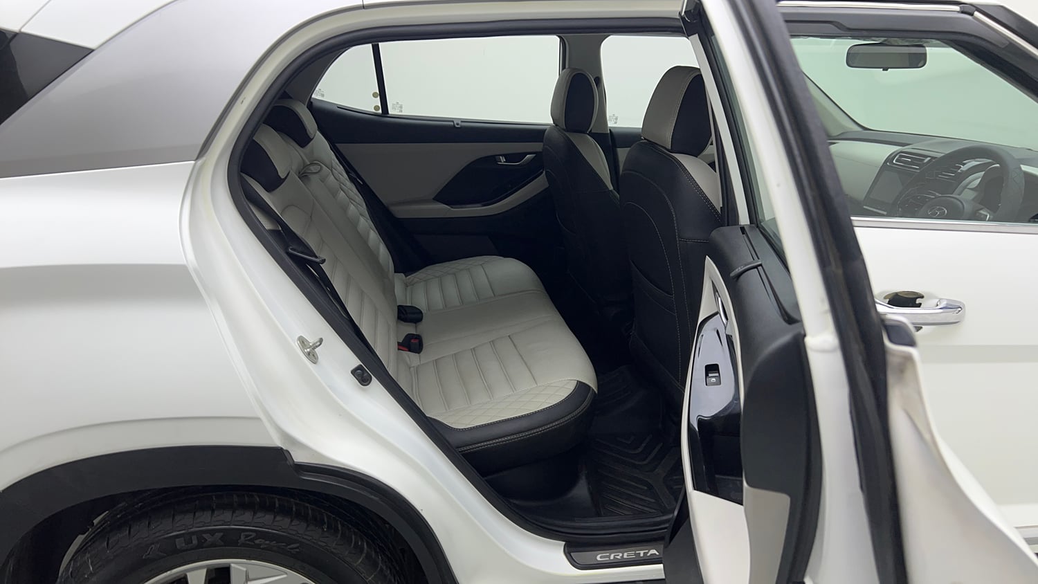 Used 2022 Hyundai Creta SX 1.5 Petrol Executive Petrol Manual interior RIGHT SIDE REAR DOOR CABIN VIEW
