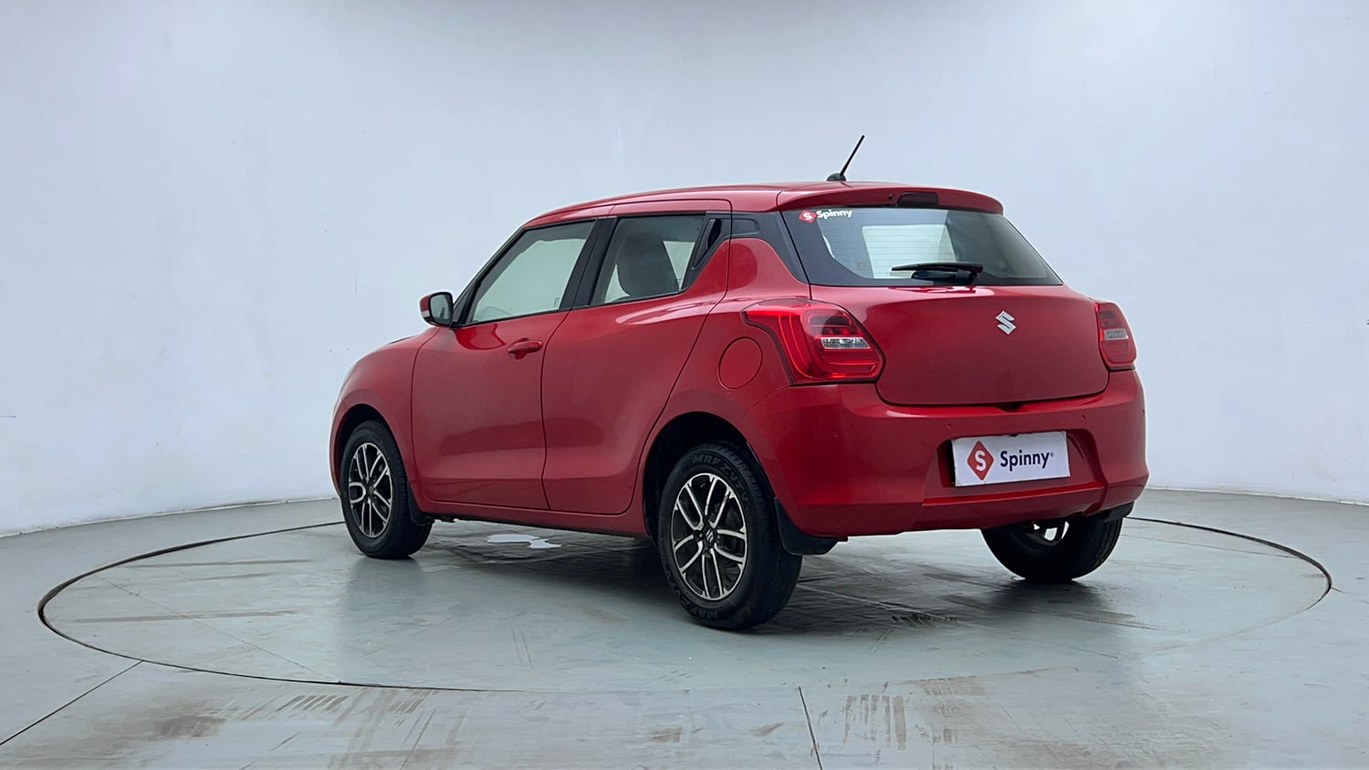 Used 2019 Maruti Suzuki Swift ZXi Plus AMT Petrol Automatic exterior LEFT REAR CORNER VIEW