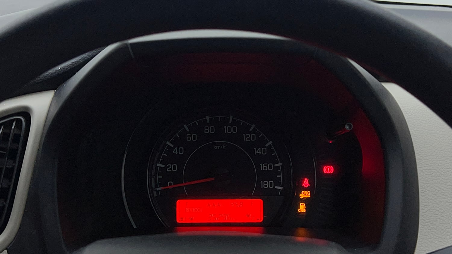 Used 2024 Maruti Suzuki Wagon R VXI 1.0 CNG Cng Manual interior CLUSTERMETER VIEW