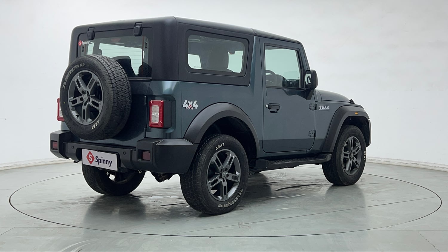Used 2024 Mahindra Thar LX Hard Top Diesel MT 4WD Diesel Manual exterior RIGHT REAR CORNER VIEW