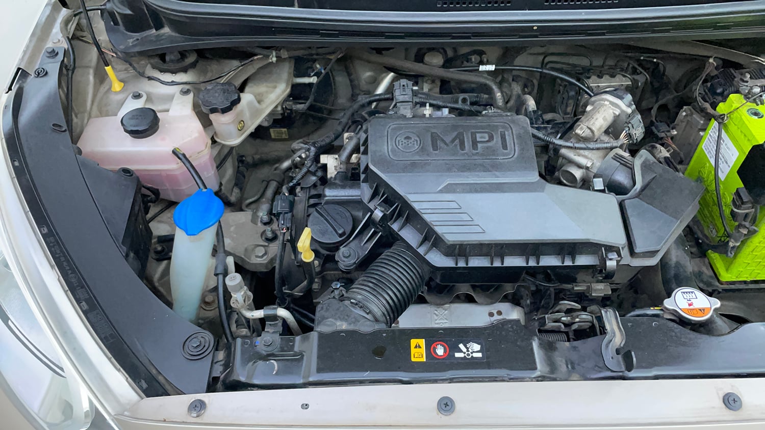 Used 2019 Hyundai Santro Era Executive Petrol Manual engine ENGINE RIGHT SIDE VIEW