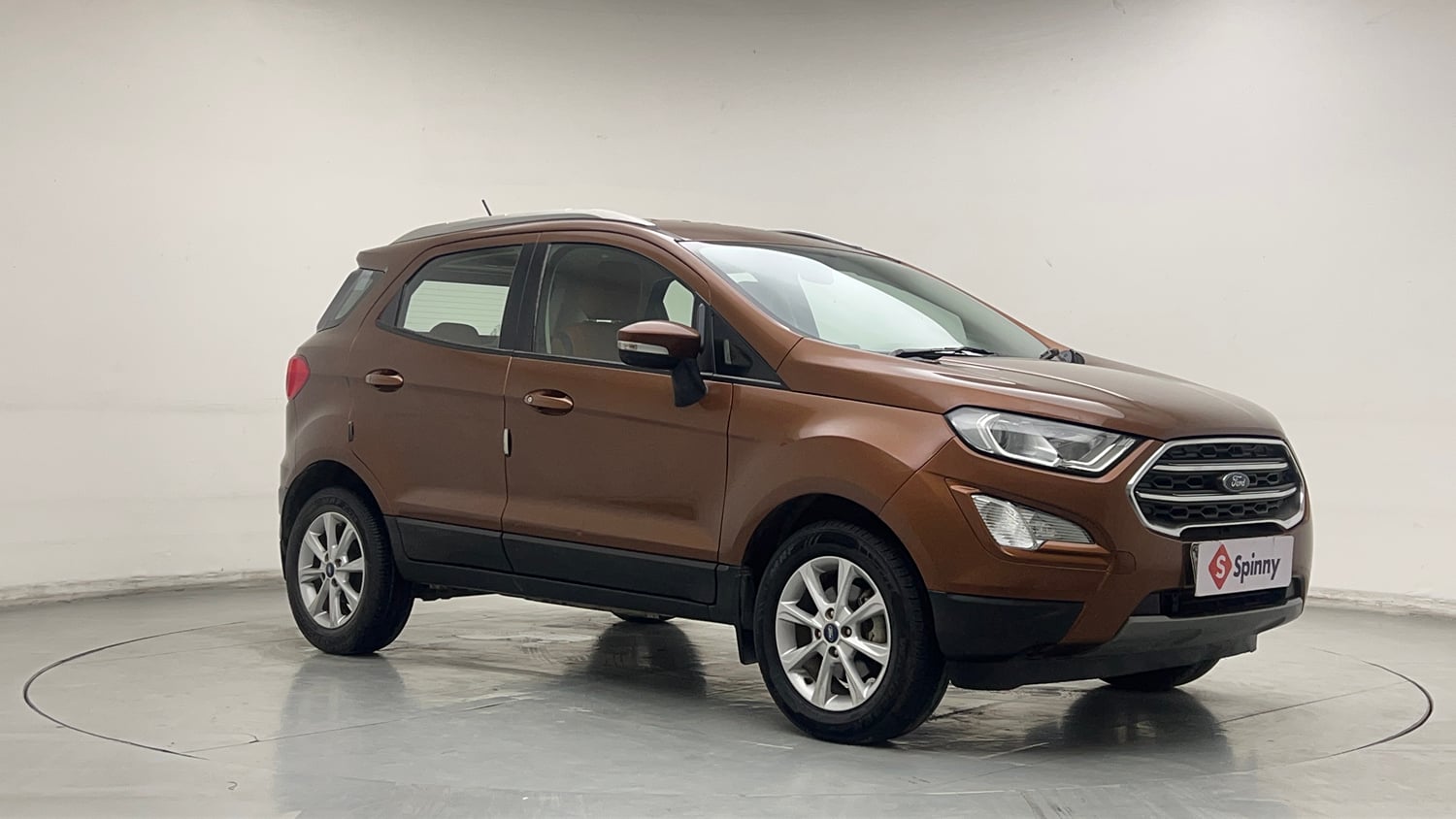 Used 2019 Ford EcoSport Titanium 1.5L Ti-VCT Petrol Manual exterior RIGHT FRONT CORNER VIEW