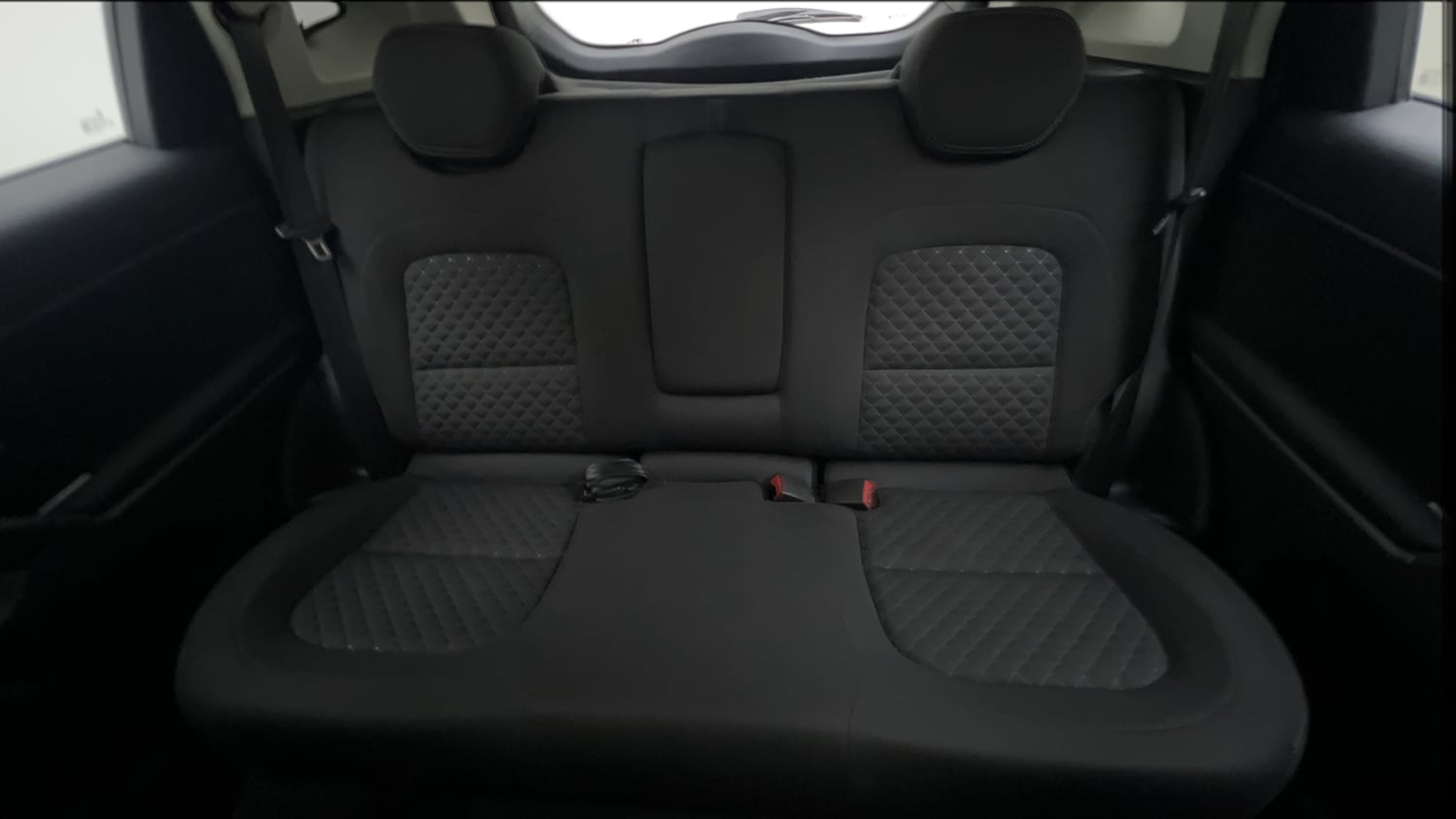 Used 2021 Tata Harrier XT Plus Dark Edition Diesel Manual interior REAR SEAT CONDITION VIEW