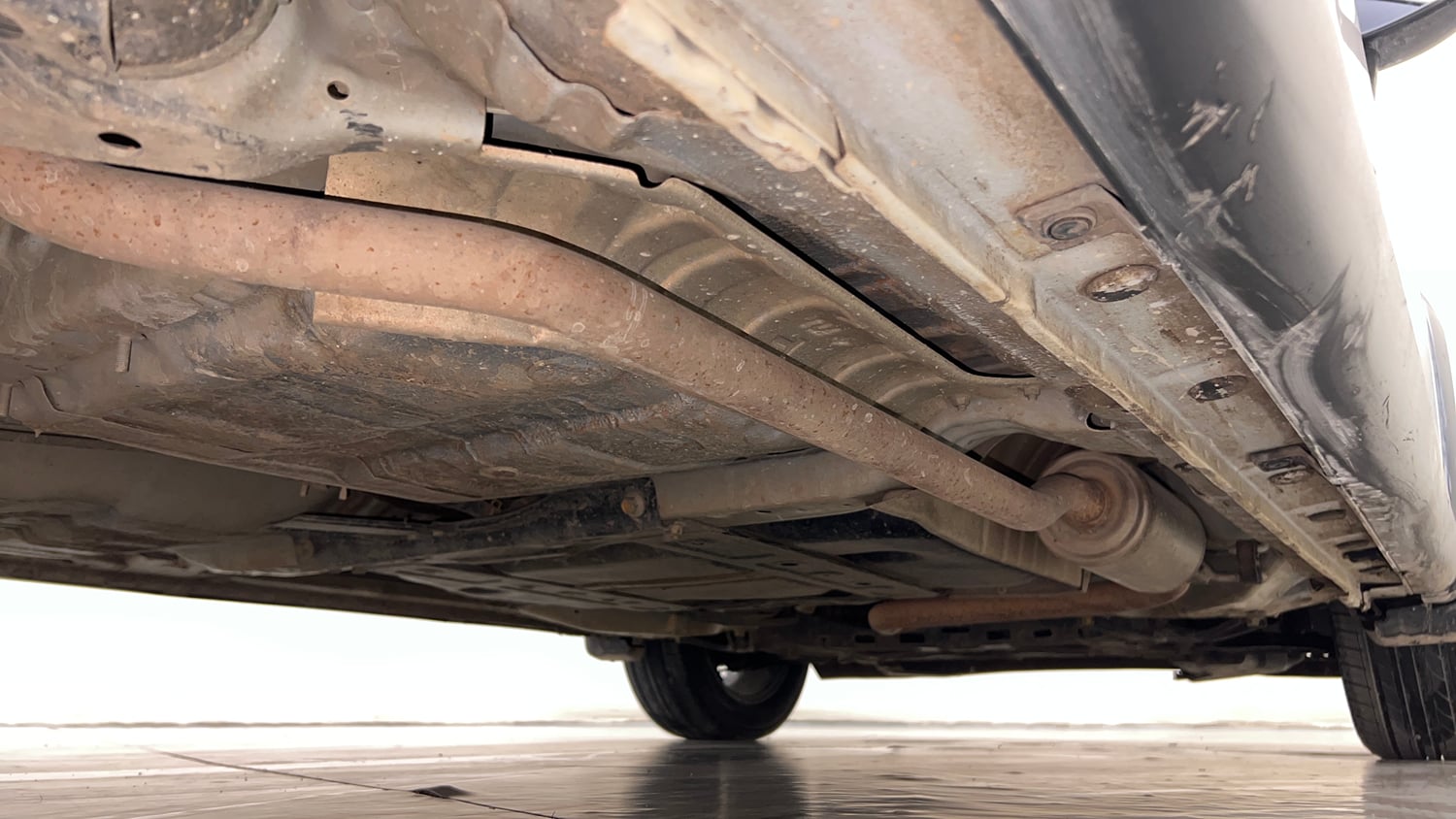 Used 2021 Honda WR-V VX MT Petrol Petrol Manual extra REAR RIGHT UNDERBODY VIEW