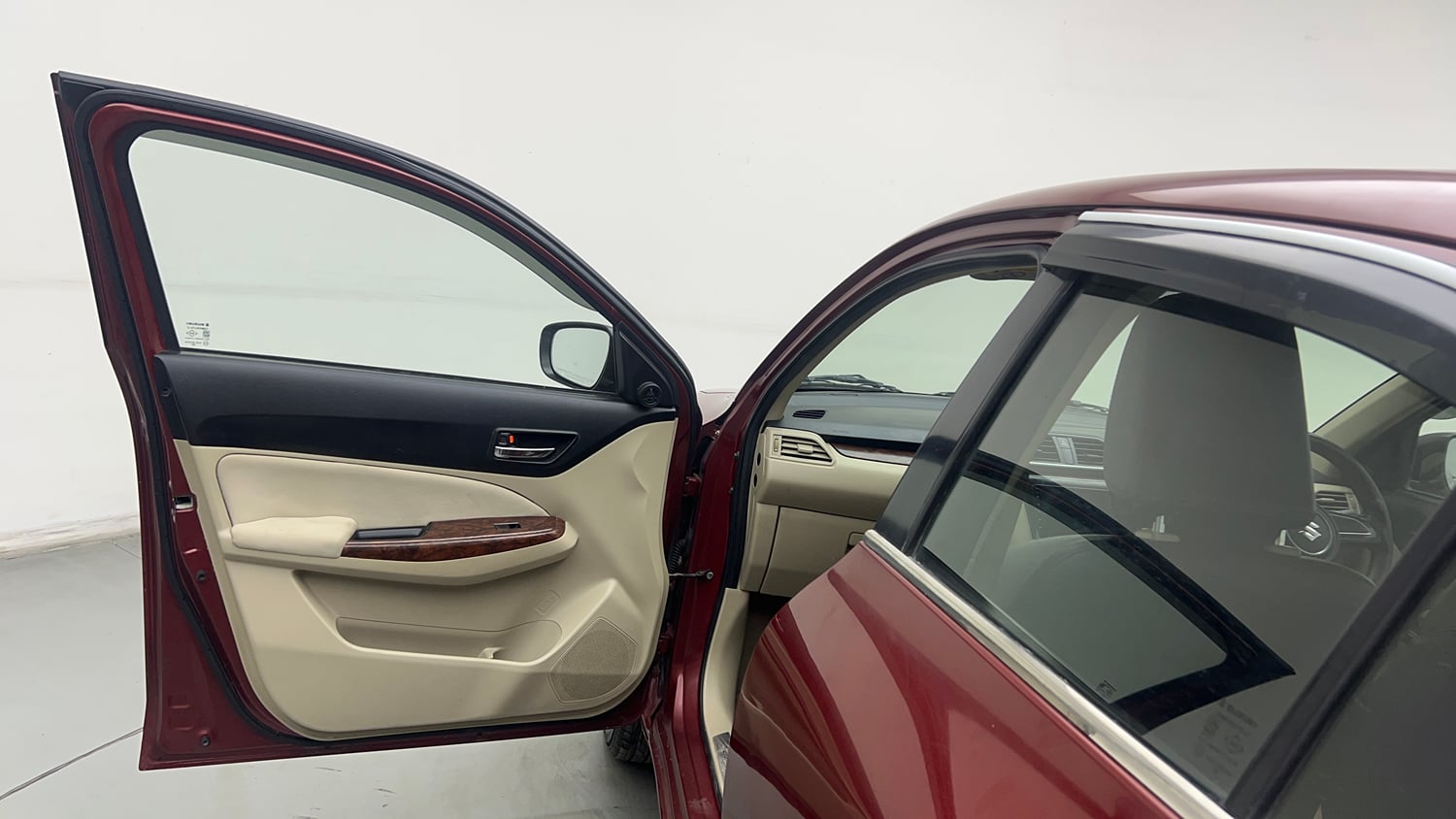Used 2017 Maruti Suzuki Dzire VXi Petrol Manual interior LEFT FRONT DOOR OPEN VIEW