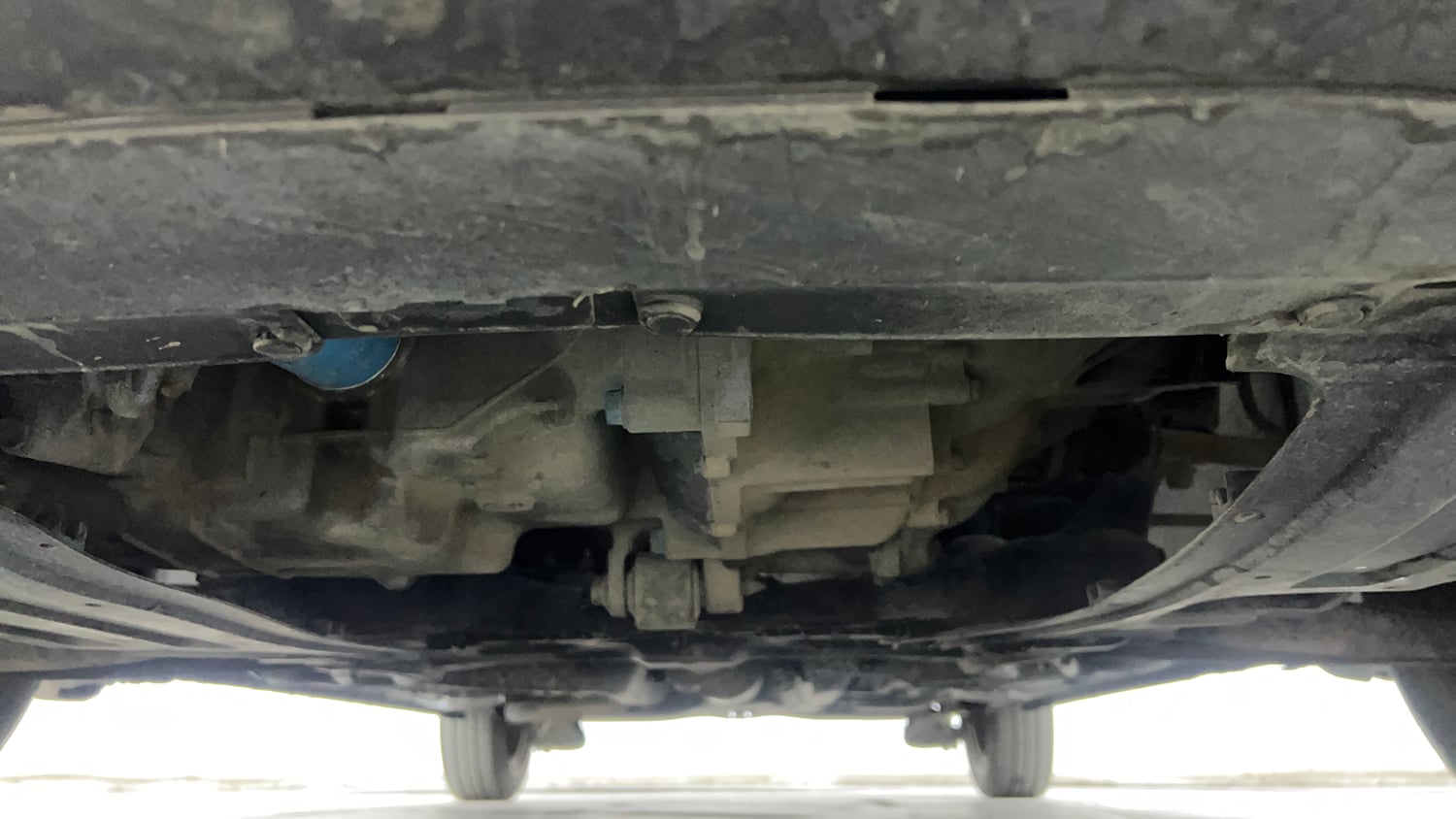 Used 2016 Honda Brio S MT Petrol Manual extra FRONT LEFT UNDERBODY VIEW