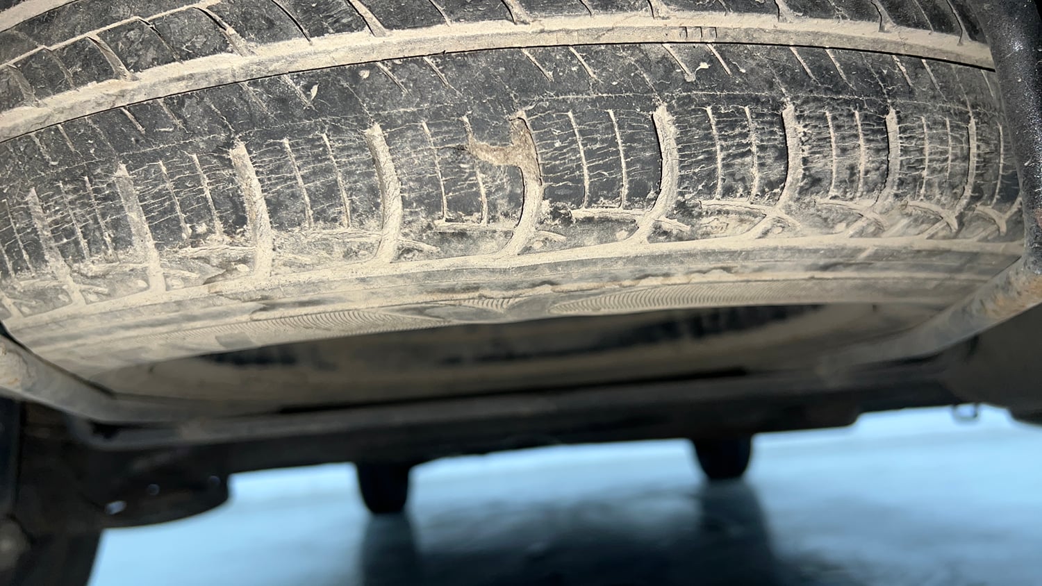 Used 2018 Maruti Suzuki Ertiga VXI Petrol Manual tyres SPARE TYRE VIEW
