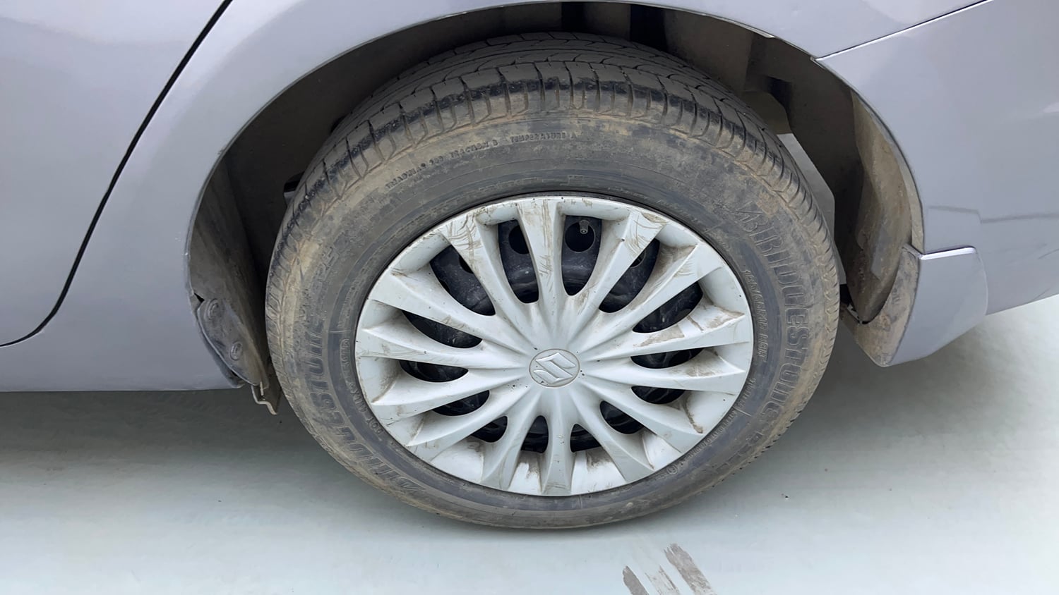 Used 2018 Maruti Suzuki Ciaz Delta 1.3 Hybrid Diesel Manual tyres LEFT REAR TYRE RIM VIEW