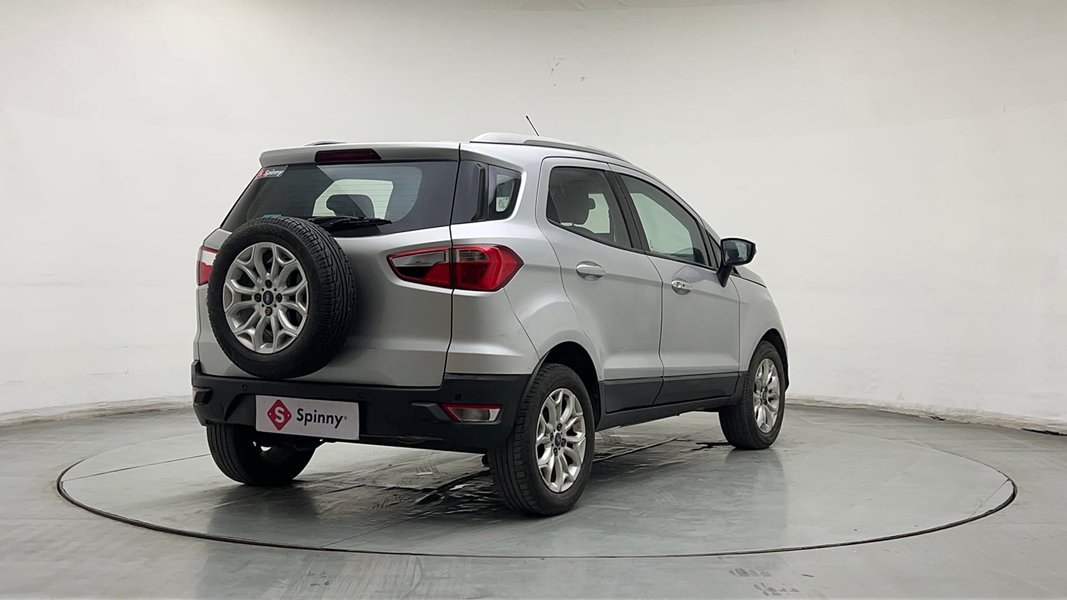 Used 2017 Ford EcoSport Titanium 1.5L Ti-VCT AT Petrol Automatic exterior RIGHT REAR CORNER VIEW