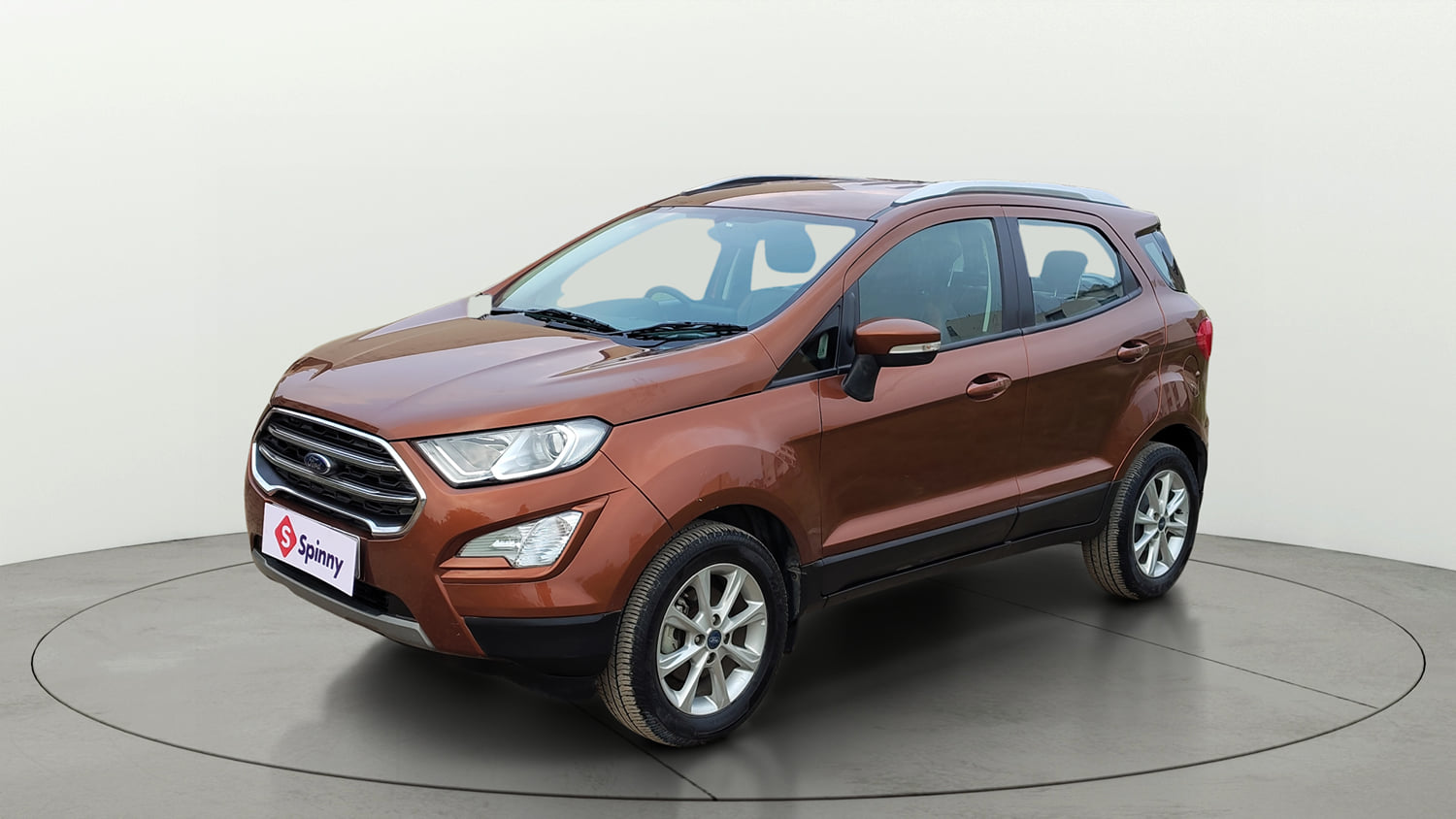 Used 2018 Ford EcoSport Titanium 1.5L Ti-VCT Petrol Manual exterior LEFT FRONT CORNER VIEW