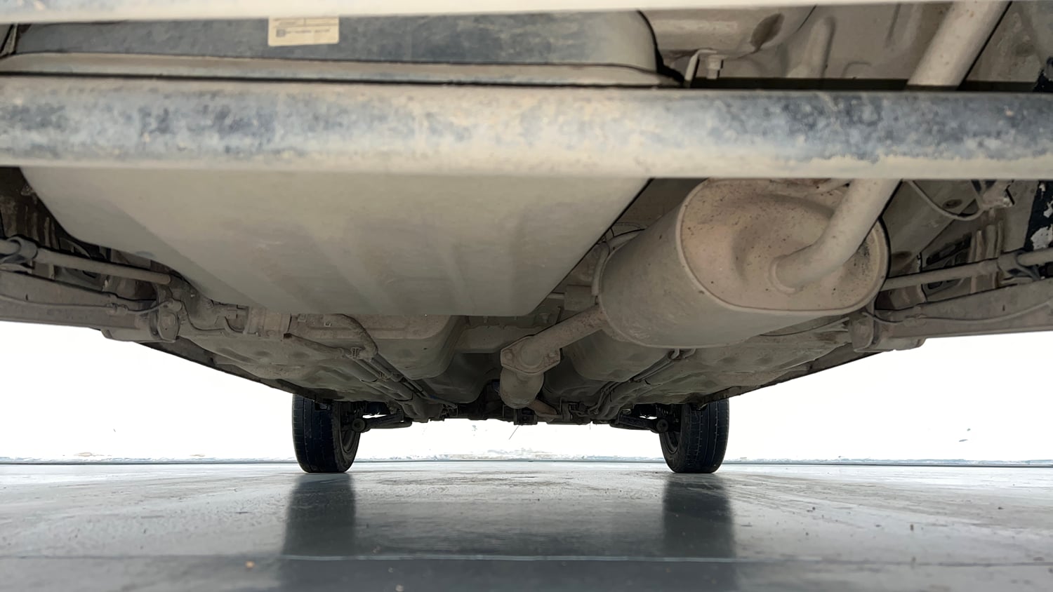 Used 2019 Maruti Suzuki Alto K10 VXi Petrol Manual extra REAR UNDERBODY VIEW (TAKEN FROM REAR)