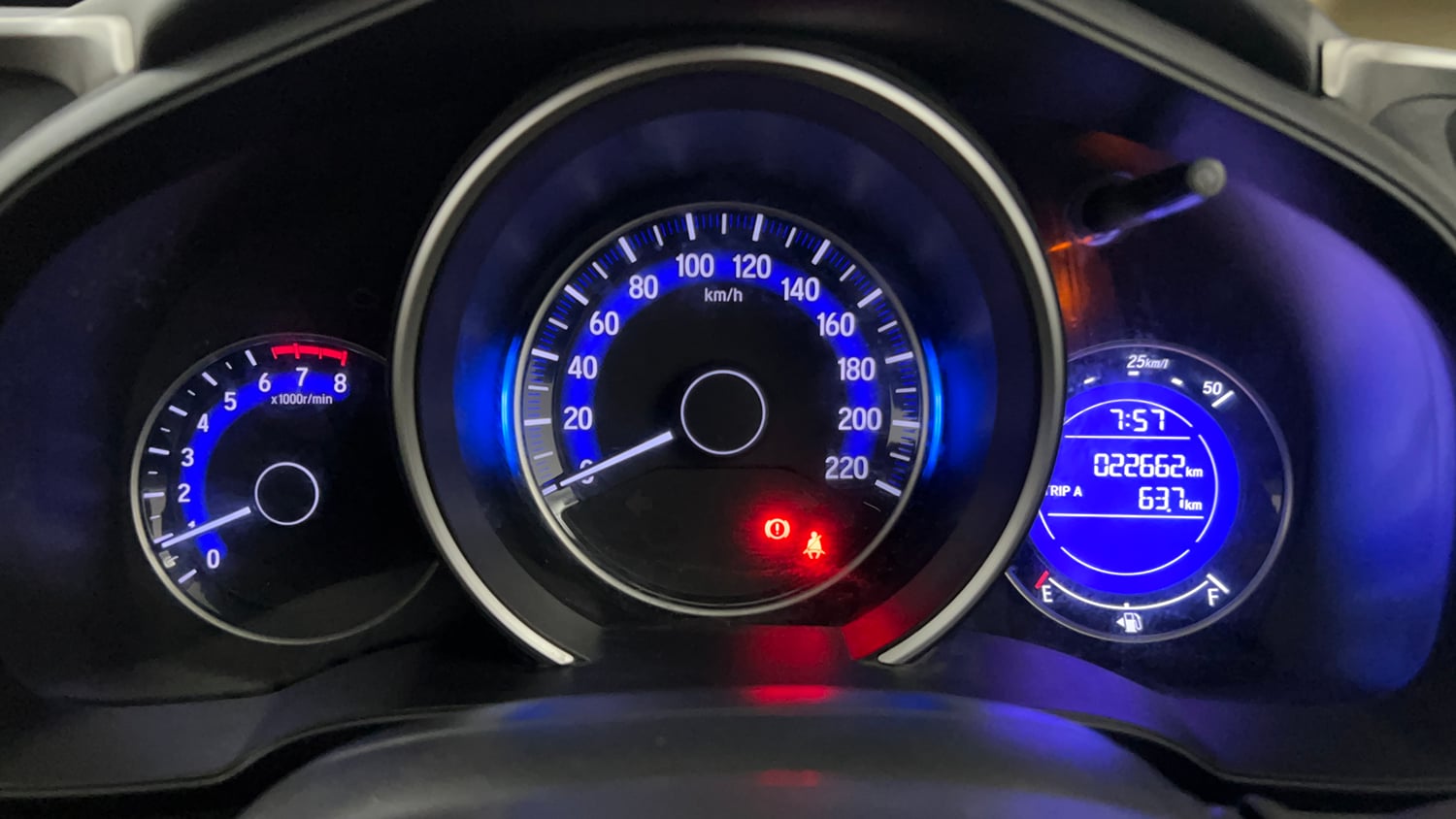 Used 2016 Honda Jazz SV Petrol Petrol Manual interior CLUSTERMETER VIEW