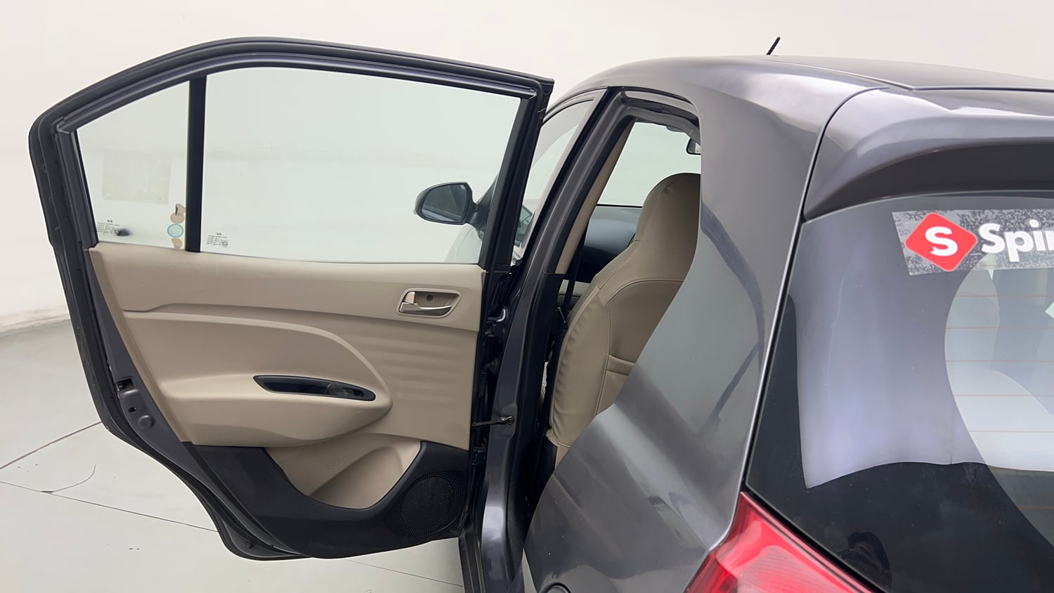 Used 2019 Hyundai Santro Sportz CNG Cng Manual interior LEFT REAR DOOR OPEN VIEW