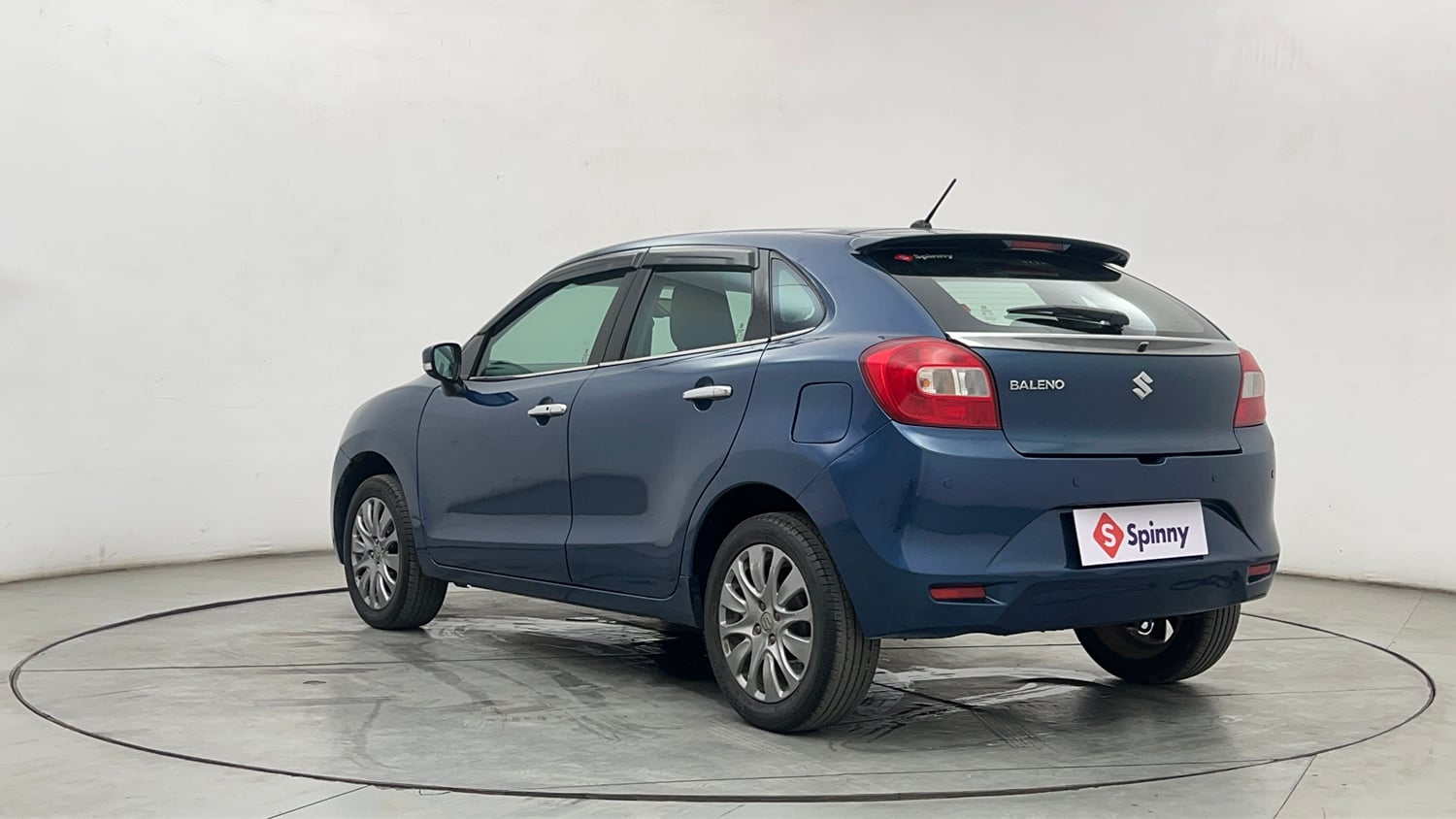 Used 2016 Maruti Suzuki Baleno Zeta 1.2 Petrol Manual exterior LEFT REAR CORNER VIEW