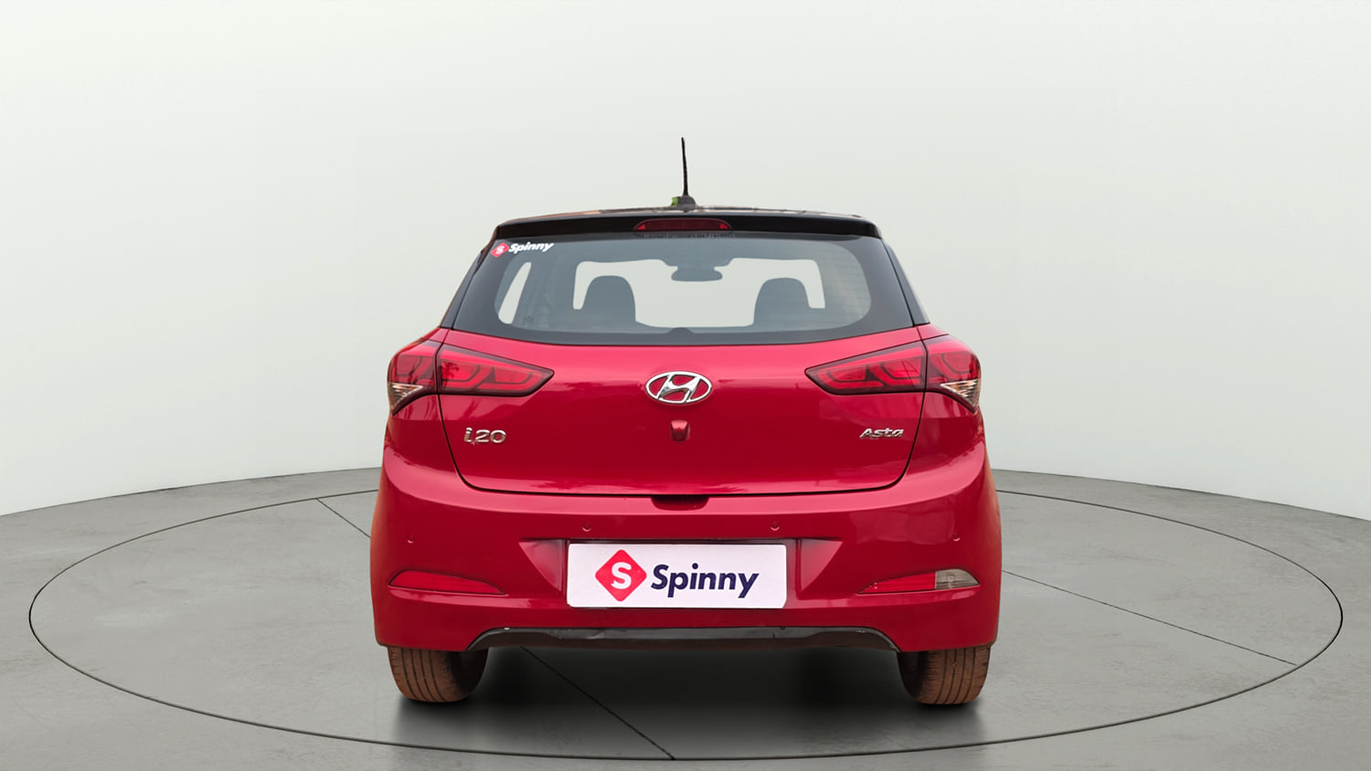Used 2018 Hyundai Elite i20 Asta 1.2 Dual Tone Petrol Manual exterior BACK VIEW