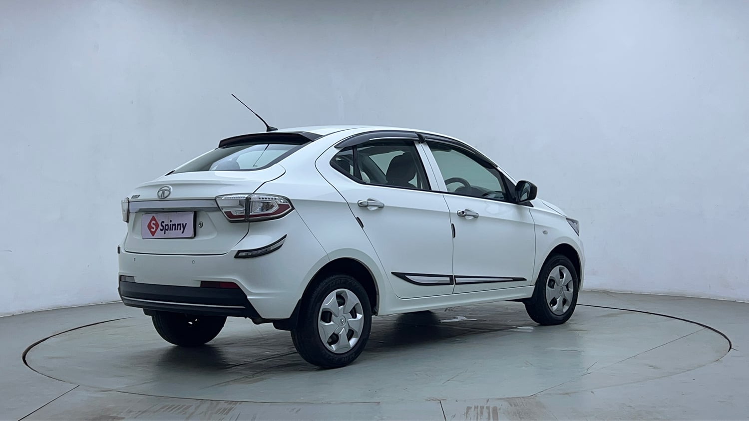 Used 2024 Tata Tigor XM Petrol Manual exterior RIGHT REAR CORNER VIEW