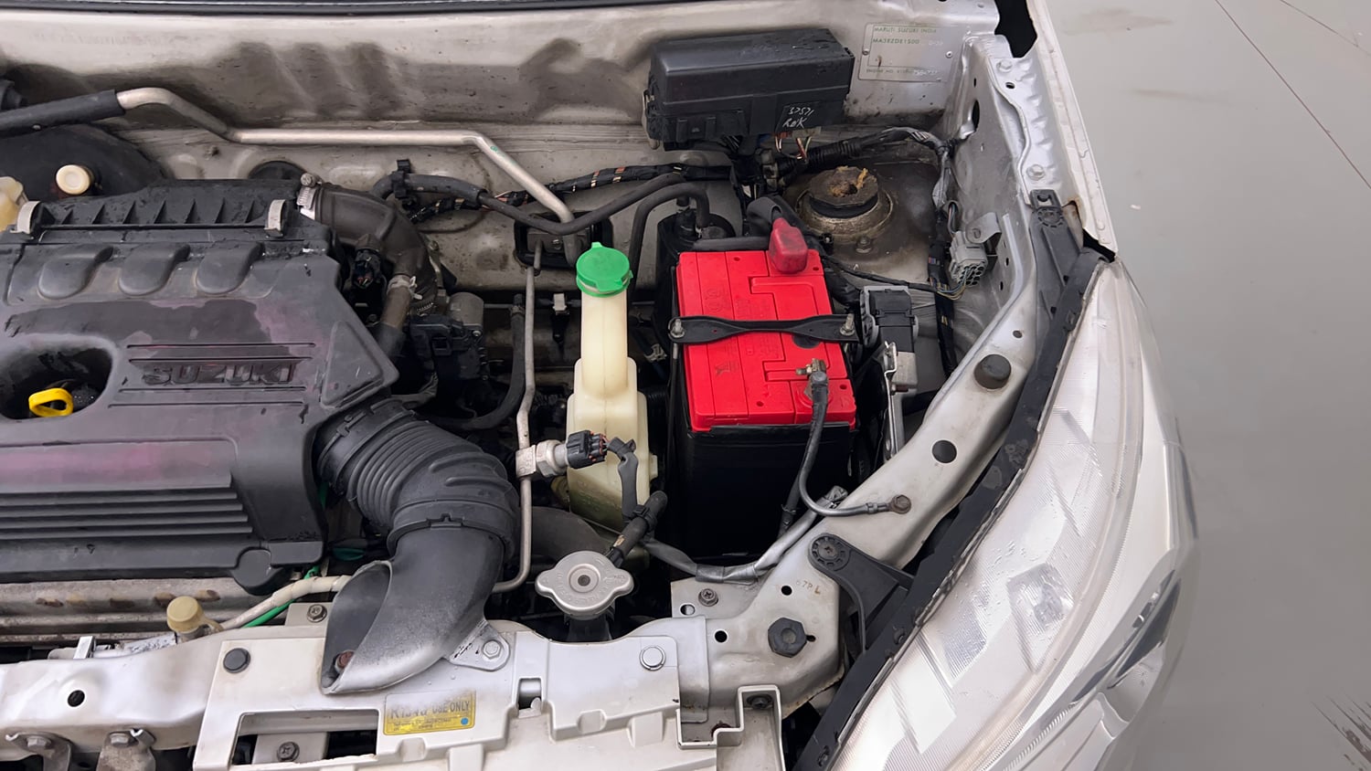 Used 2017 Maruti Suzuki Alto K10 VXi (O) Petrol Manual engine ENGINE LEFT SIDE VIEW