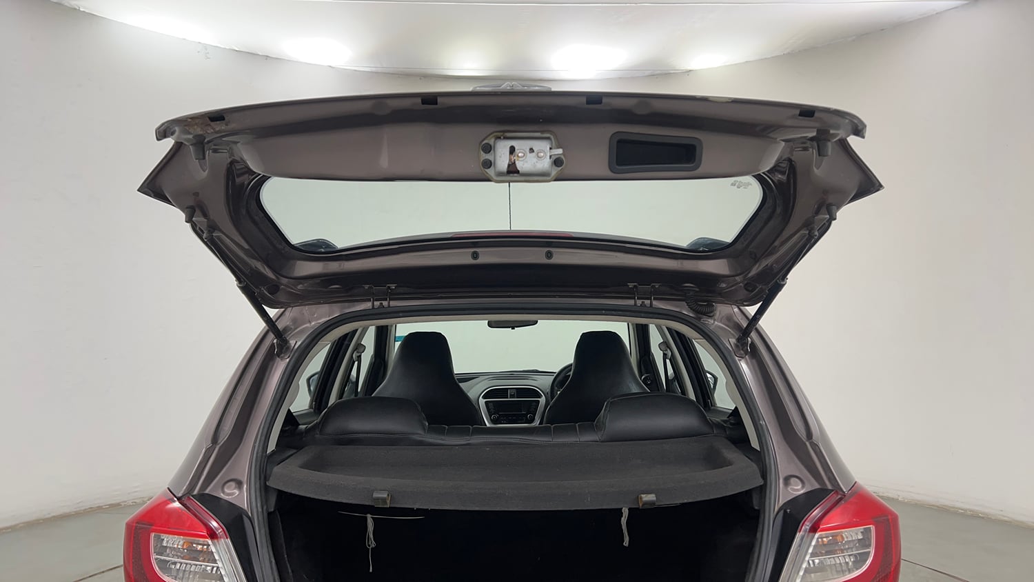 Used 2017 Tata Tiago Revotron XT Petrol Manual interior DICKY DOOR OPEN VIEW