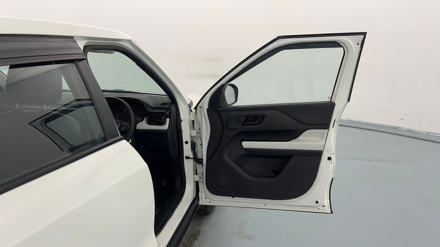 Used 2024 Tata Punch Pure MT Petrol Manual interior RIGHT FRONT DOOR OPEN VIEW
