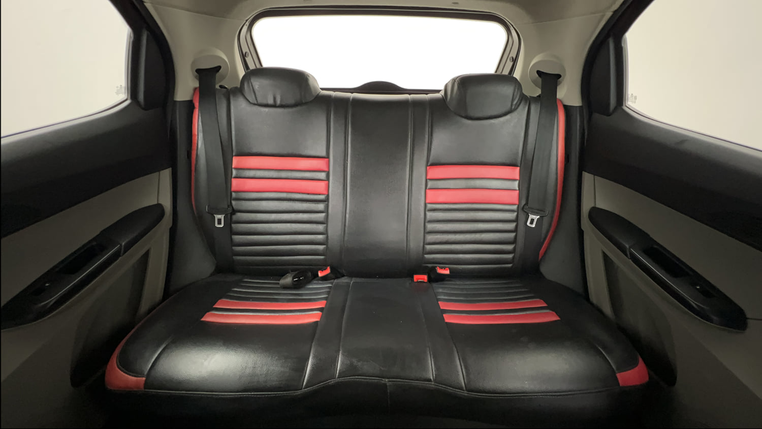 Used 2017 Tata Tiago Revotron XT Petrol Manual interior REAR SEAT CONDITION VIEW