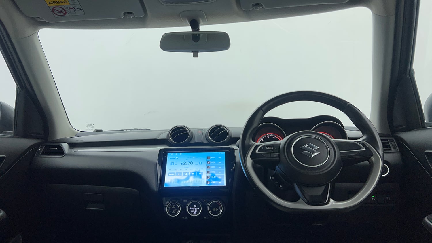 Used 2018 Maruti Suzuki Swift ZXi AMT Petrol Automatic interior DASHBOARD VIEW