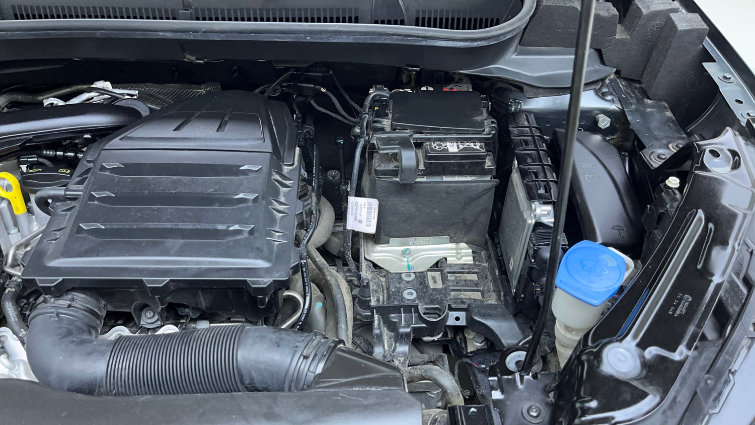 Used 2025 Skoda Kushaq Monte Carlo 1.0L TSI AT Petrol Automatic engine ENGINE LEFT SIDE VIEW
