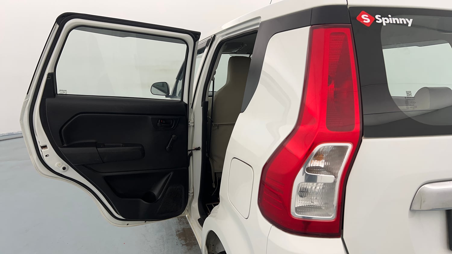 Used 2022 Maruti Suzuki Wagon R LXI 1.0 Petrol Manual interior LEFT REAR DOOR OPEN VIEW