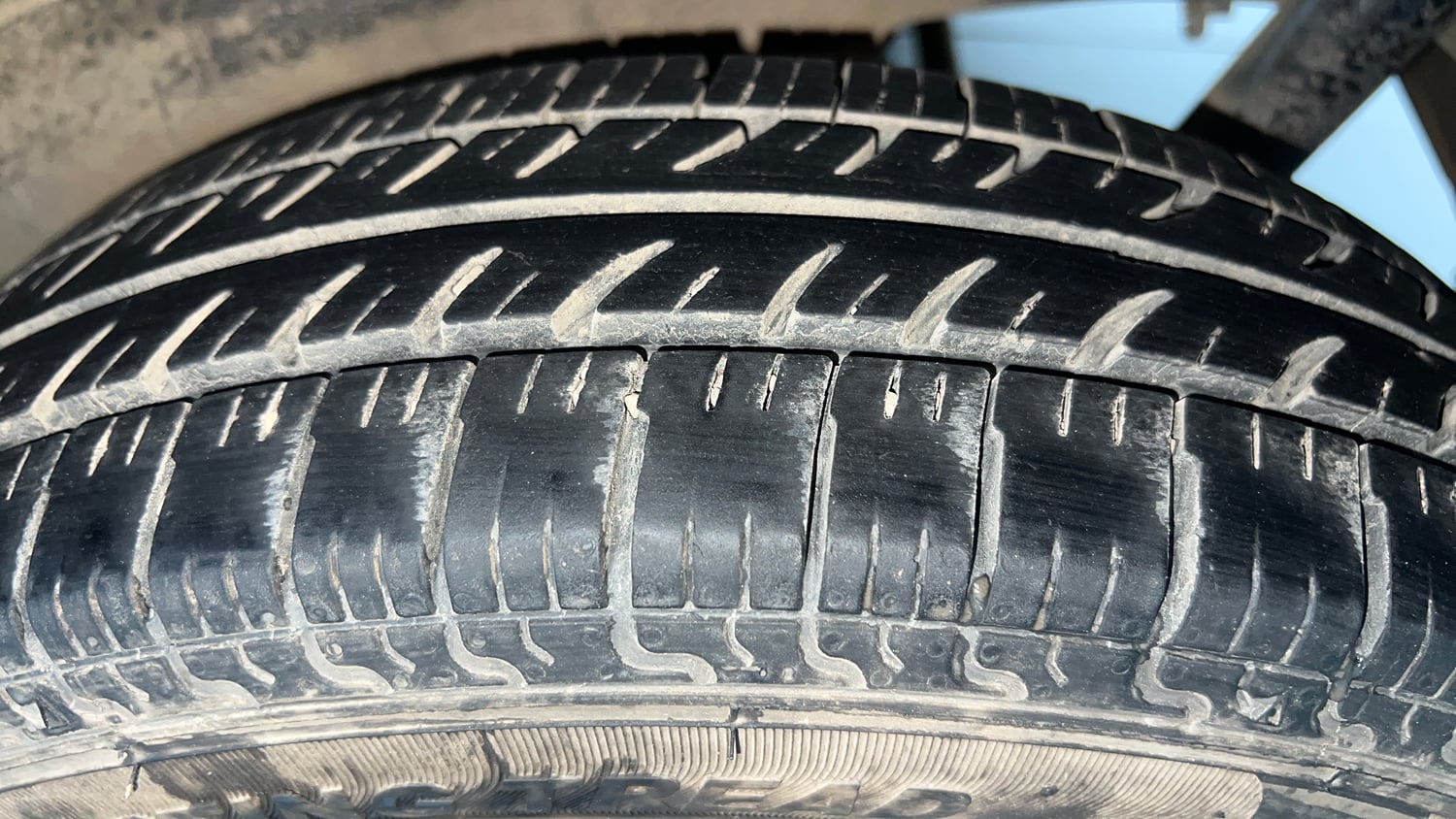 Used 2019 Maruti Suzuki Wagon R LXI CNG Cng Manual tyres LEFT REAR TYRE TREAD VIEW
