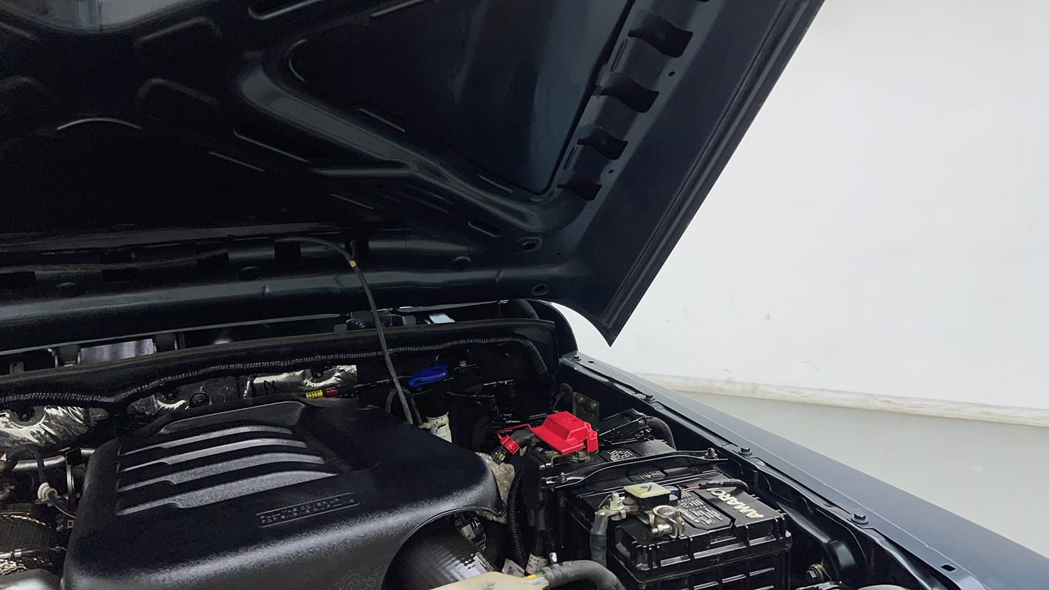 Used 2024 Mahindra Thar LX Hard Top Diesel MT 4WD Diesel Manual engine ENGINE LEFT SIDE HINGE & APRON VIEW