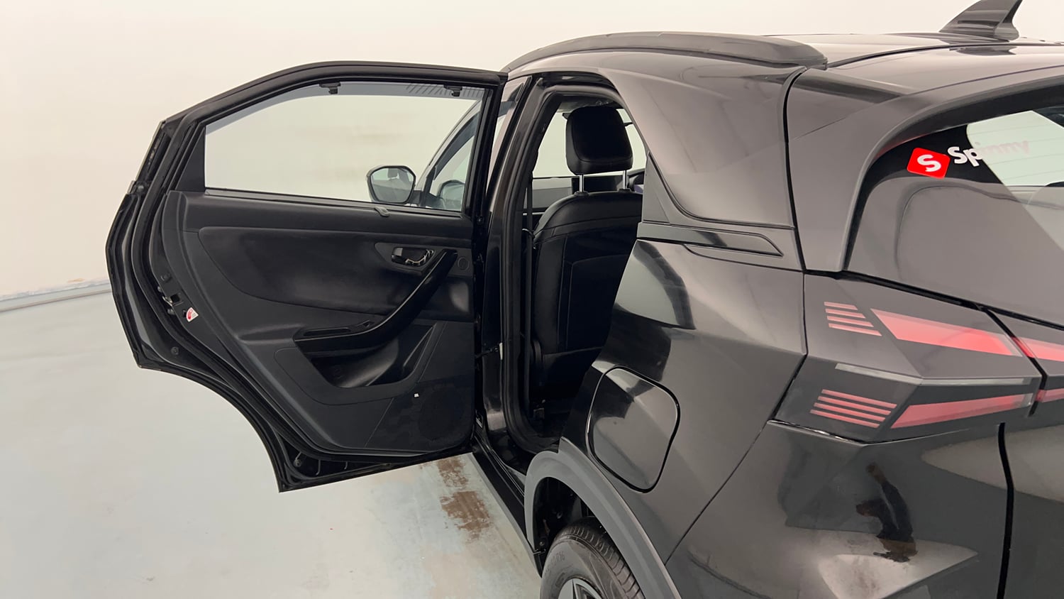 Used 2026 Tata Nexon Fearless + A PS DCA DK 1.2 Petrol Automatic interior LEFT REAR DOOR OPEN VIEW