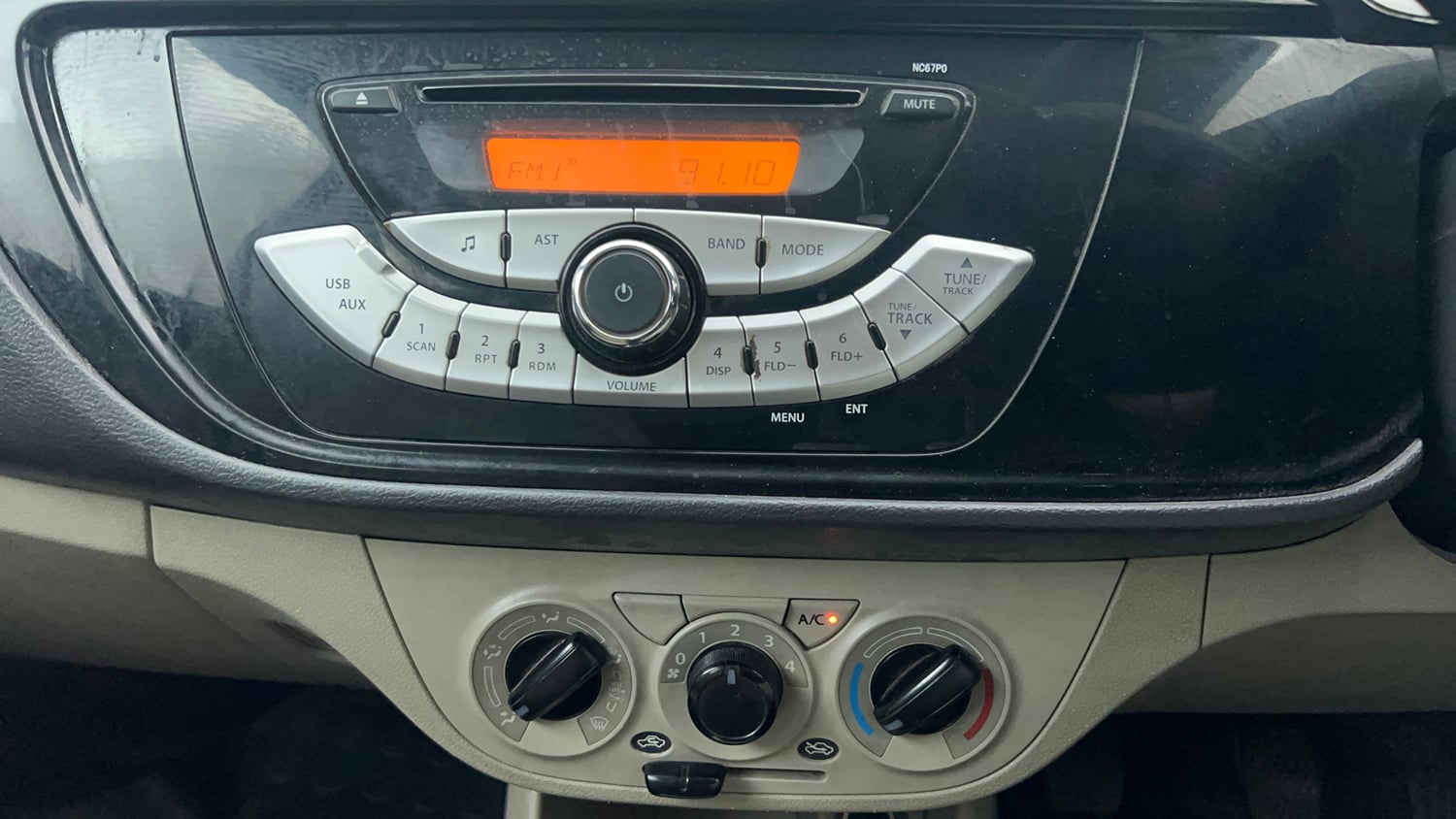 Used 2018 Maruti Suzuki Alto K10 VXi Petrol Manual interior MUSIC SYSTEM & AC CONTROL VIEW