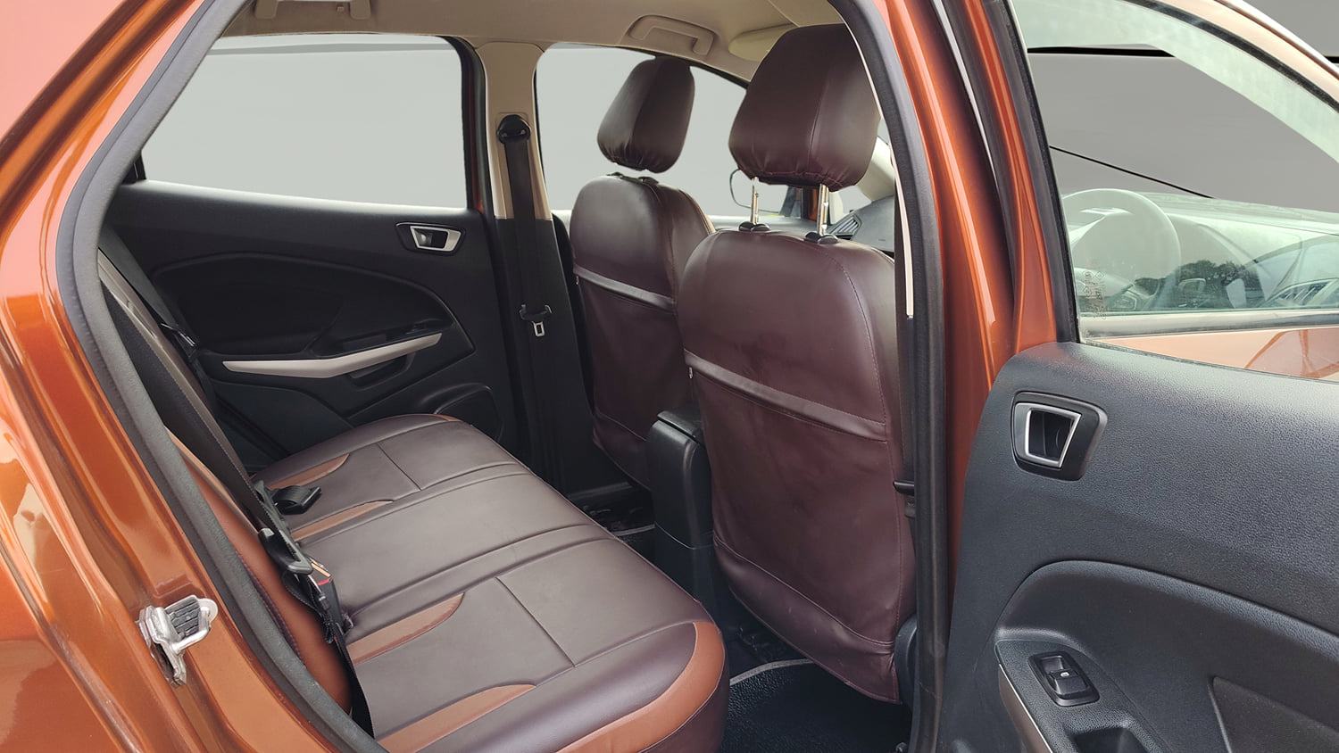Used 2018 Ford EcoSport Titanium 1.5L Ti-VCT Petrol Manual interior RIGHT SIDE REAR DOOR CABIN VIEW