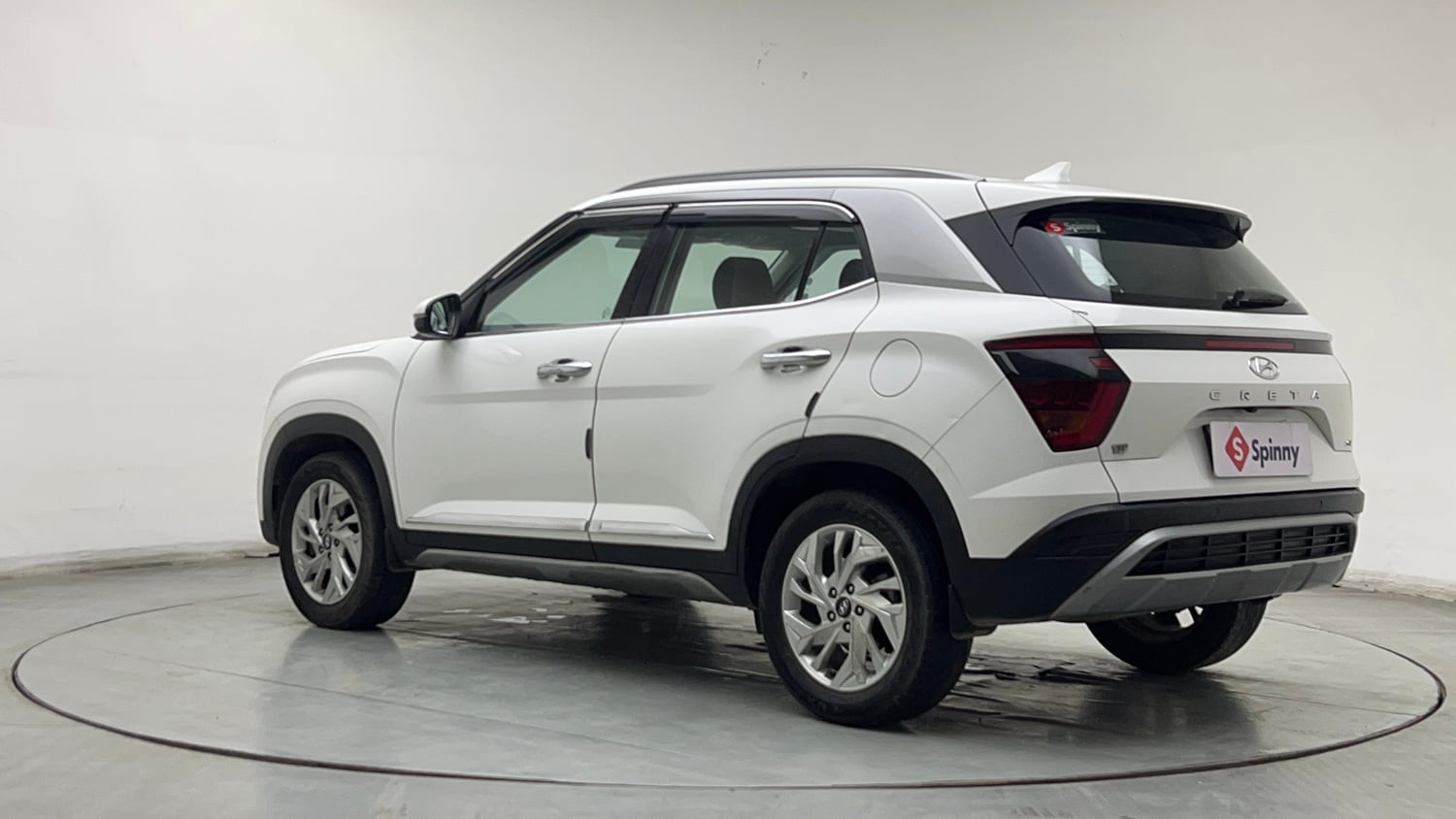 Used 2022 Hyundai Creta SX 1.5 Petrol Executive Petrol Manual exterior LEFT REAR CORNER VIEW