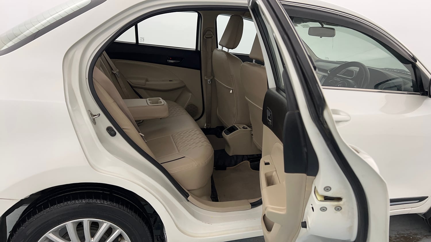Used 2020 Maruti Suzuki Dzire ZXi Petrol Manual interior RIGHT SIDE REAR DOOR CABIN VIEW