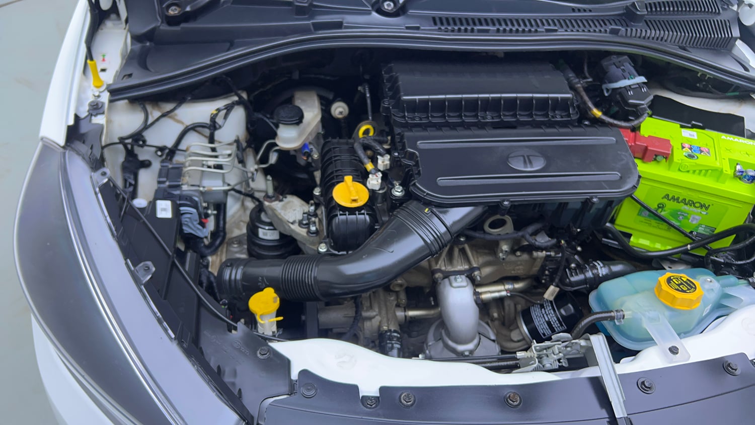 Used 2024 Tata Tigor XM Petrol Manual engine ENGINE RIGHT SIDE VIEW