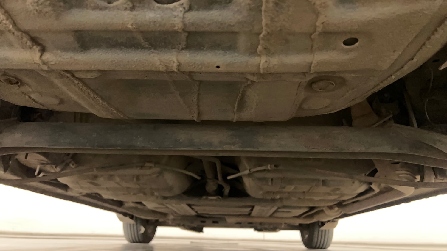 Used 2017 Honda Jazz V Petrol Petrol Manual extra REAR UNDERBODY VIEW (TAKEN FROM REAR)