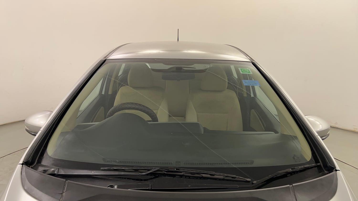 Used 2017 Honda Jazz V Petrol Petrol Manual exterior FRONT WINDSHIELD VIEW