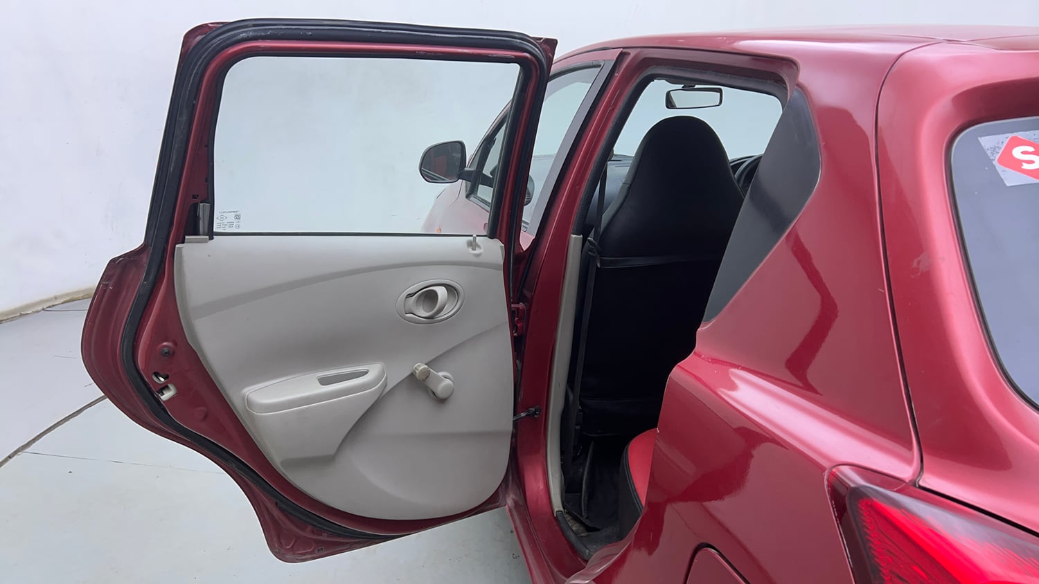 Used 2016 Datsun GO T Petrol Manual interior LEFT REAR DOOR OPEN VIEW