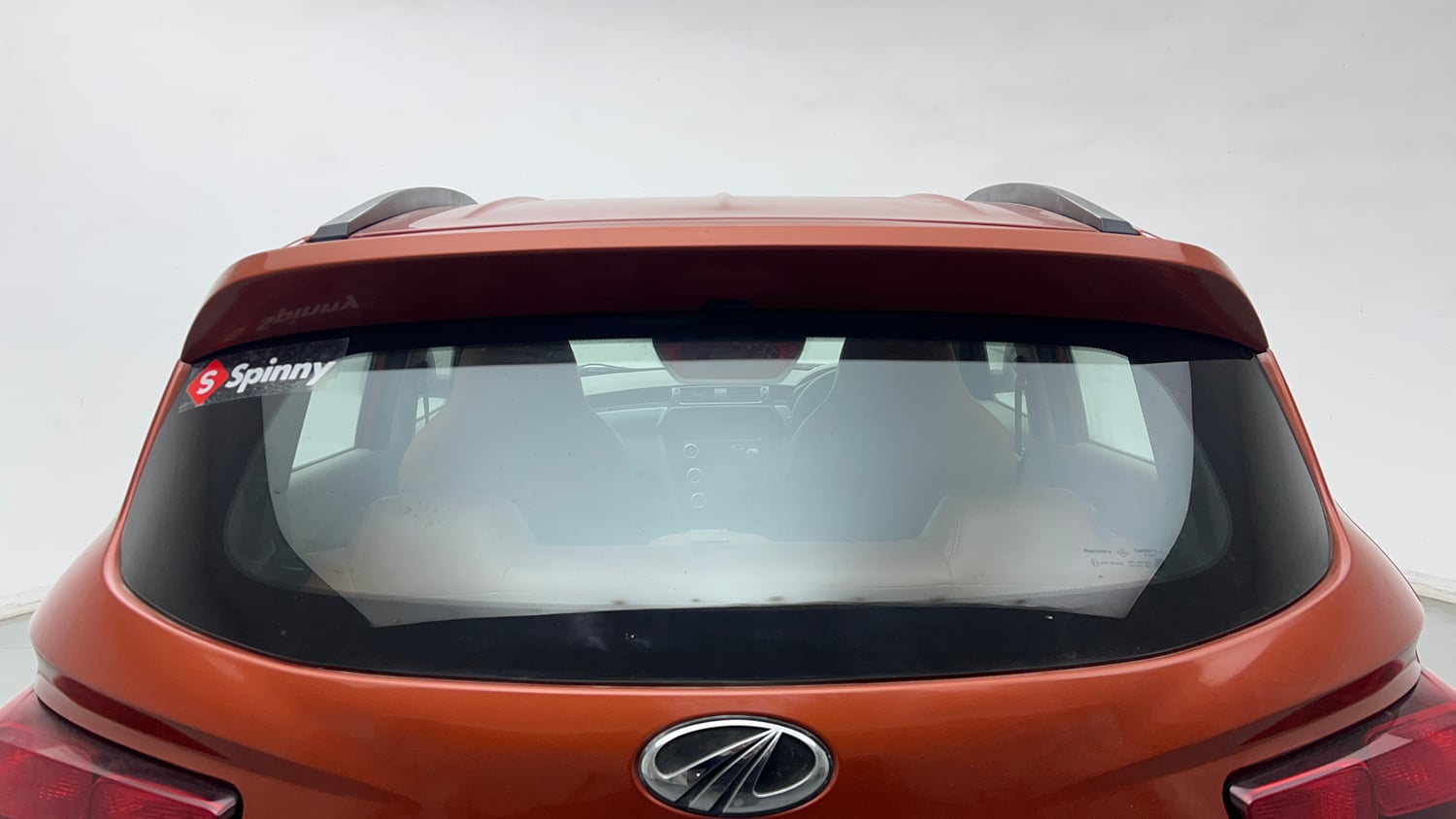 Used 2017 Mahindra KUV100 K4 6 STR Petrol Manual exterior BACK WINDSHIELD VIEW