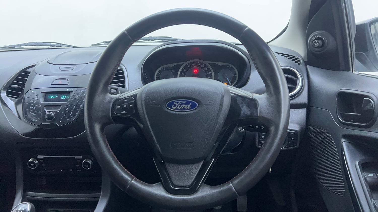 Used 2017 Ford Figo Titanium 1.2 Ti-VCT Petrol Manual interior STEERING VIEW