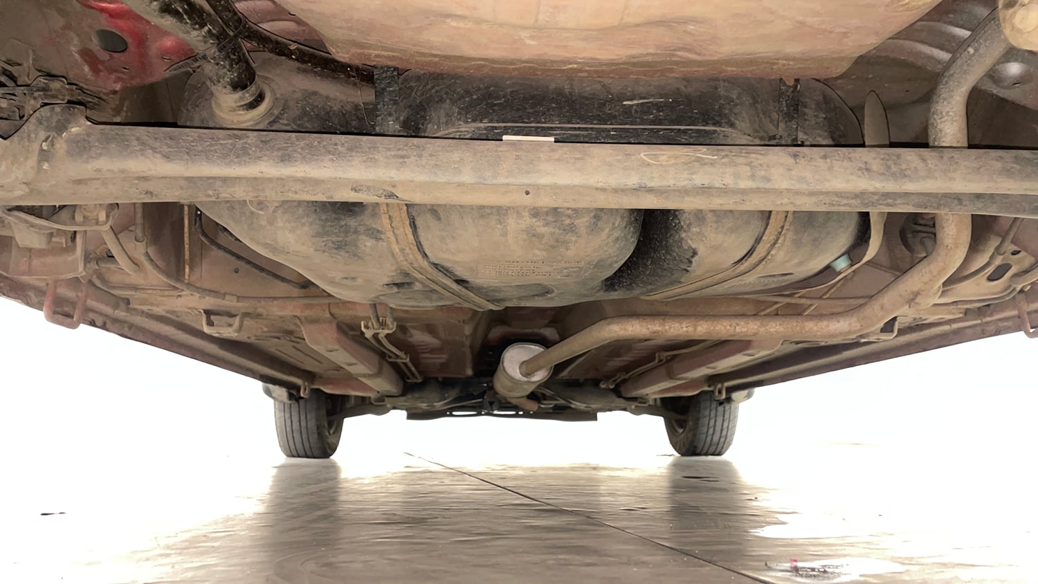 Used 2021 Maruti Suzuki Celerio VXi Petrol Manual extra REAR UNDERBODY VIEW (TAKEN FROM REAR)