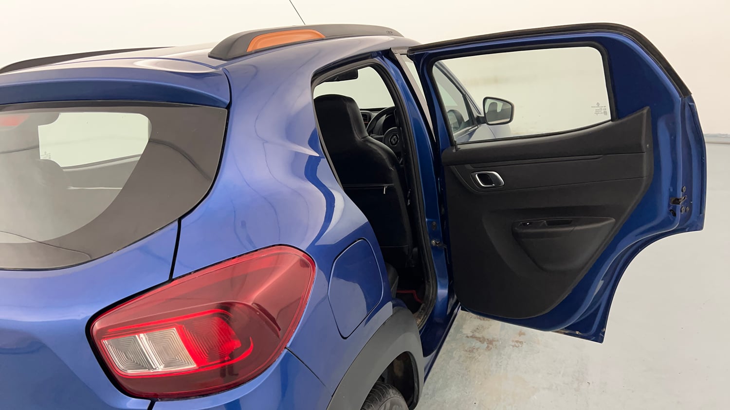 Used 2022 Renault Kwid CLIMBER 1.0 (O) Petrol Manual interior RIGHT REAR DOOR OPEN VIEW
