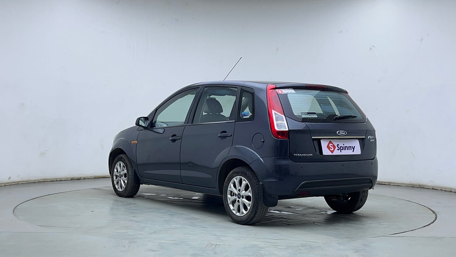 Used 2014 Ford Figo Duratorq Diesel Titanium 1.4 Diesel Manual exterior LEFT REAR CORNER VIEW