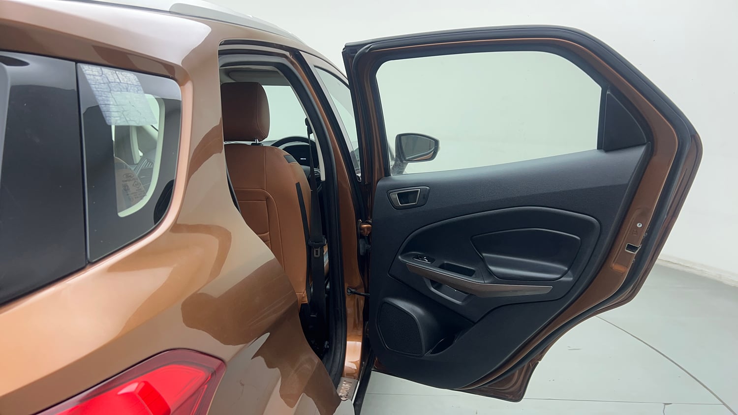 Used 2019 Ford EcoSport Titanium 1.5L Ti-VCT Petrol Manual interior RIGHT REAR DOOR OPEN VIEW