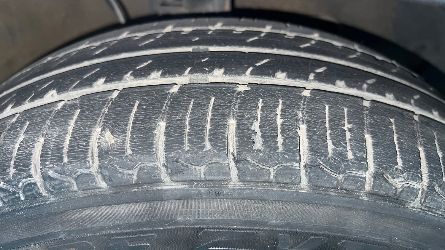 Used 2019 Hyundai Santro Sportz CNG Cng Manual tyres RIGHT FRONT TYRE TREAD VIEW