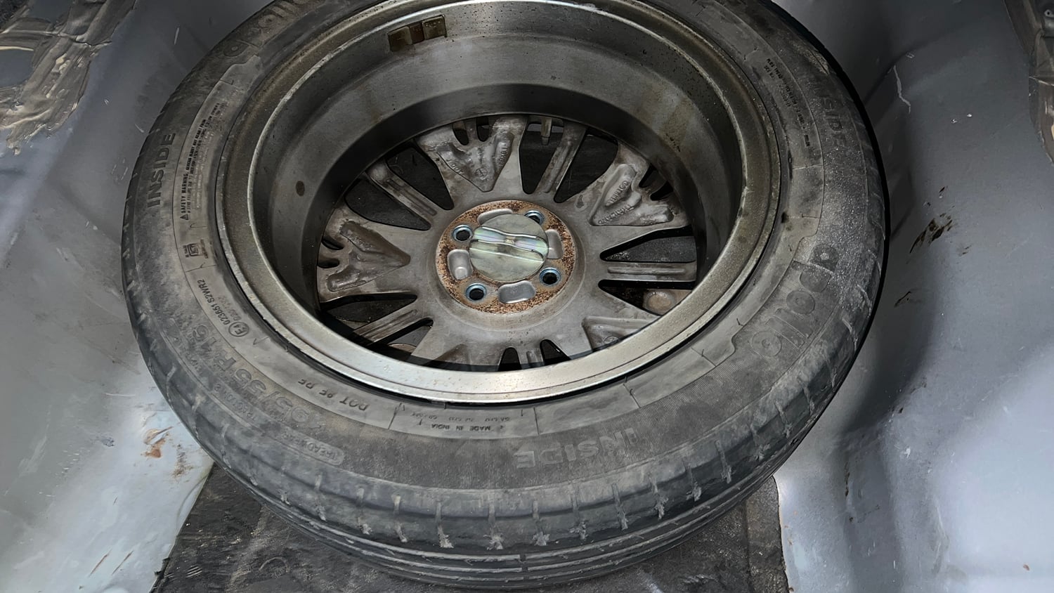 Used 2018 Honda City VX Petrol Petrol Manual tyres SPARE TYRE VIEW