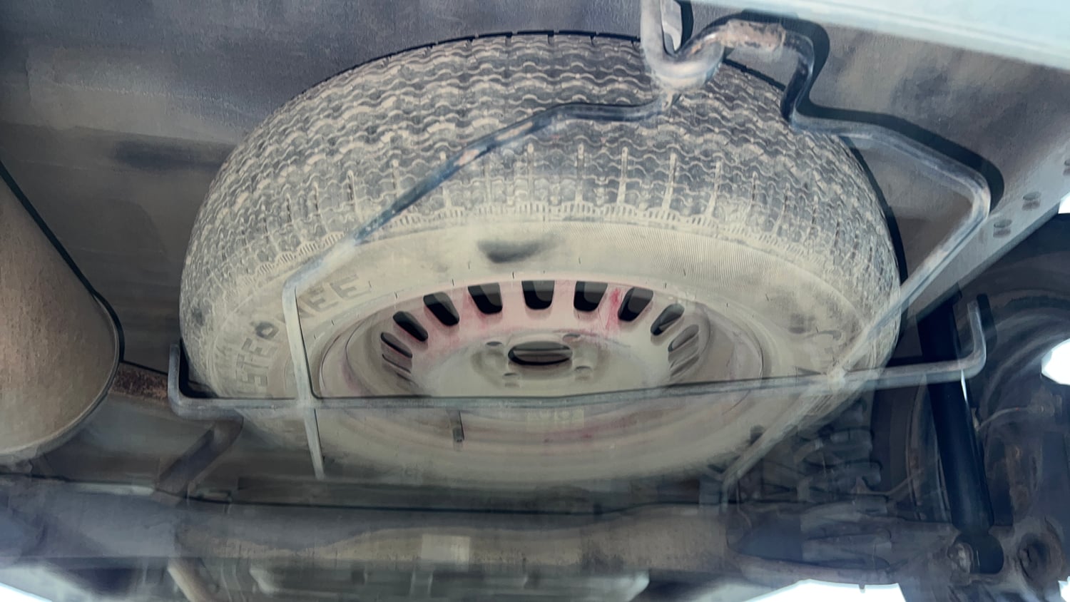 Used 2024 Renault Triber RXZ Petrol Manual tyres SPARE TYRE VIEW