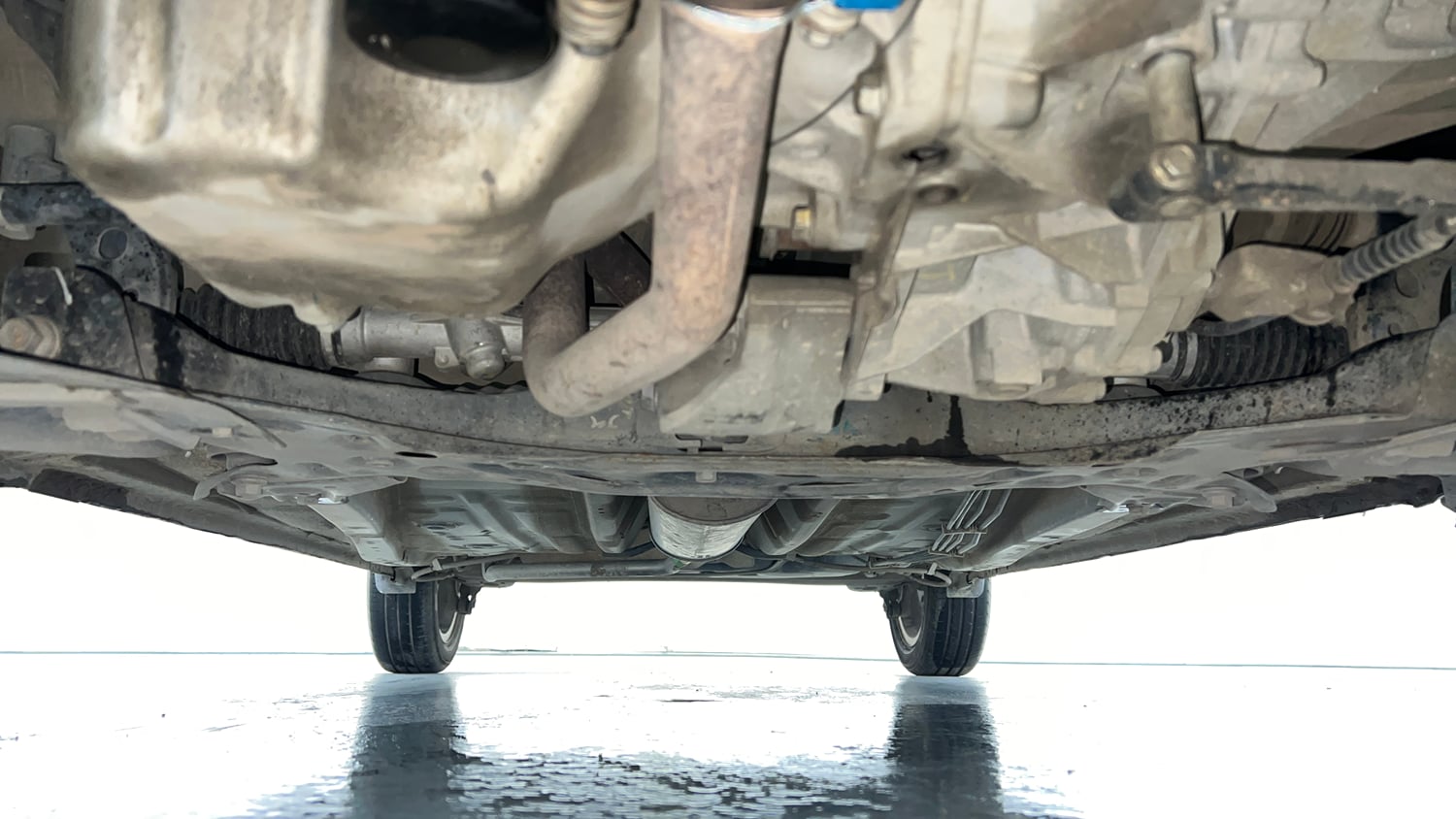 Used 2022 Maruti Suzuki Celerio ZXi Plus Petrol Manual extra FRONT LEFT UNDERBODY VIEW