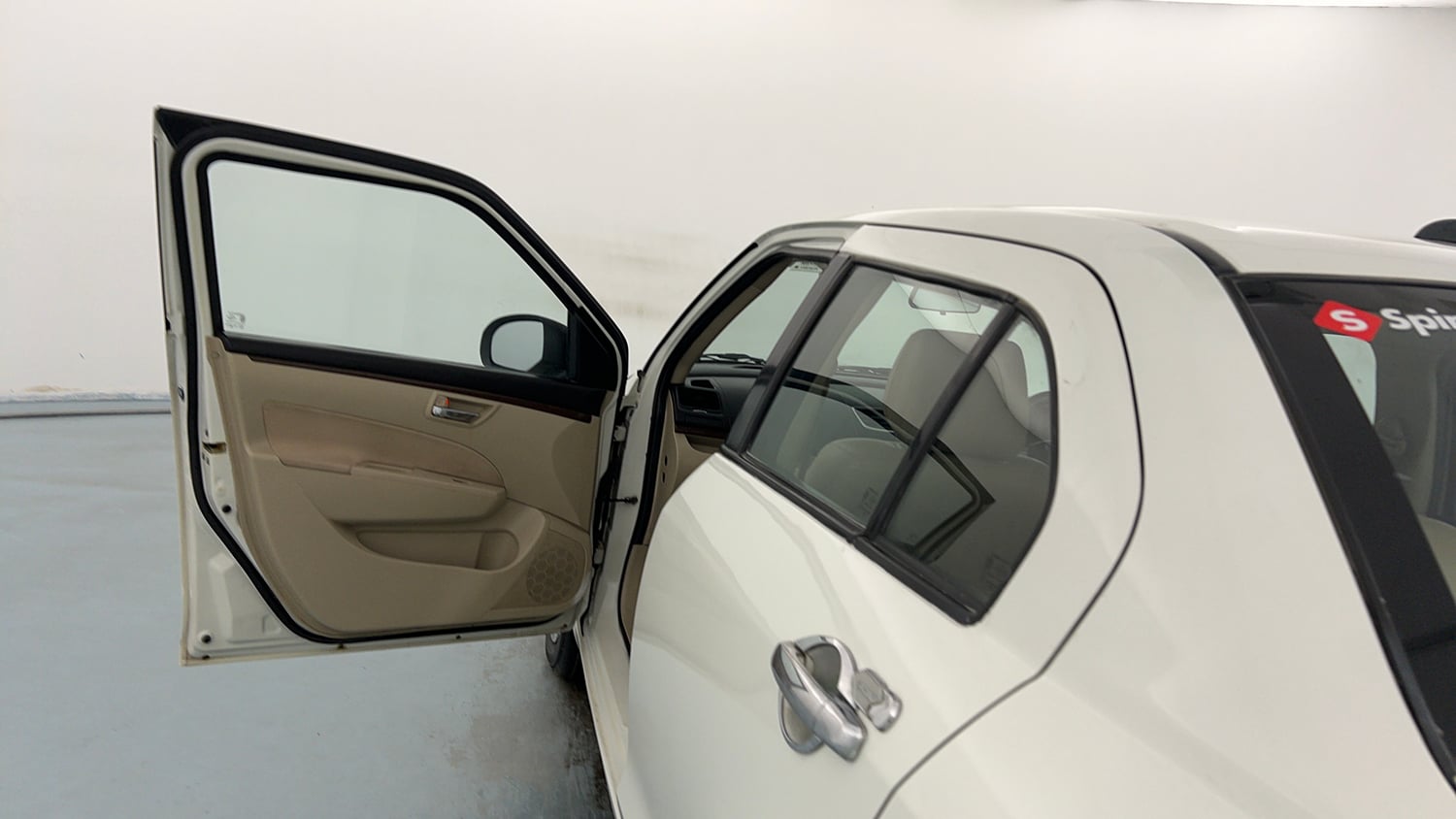 Used 2017 Maruti Suzuki Swift Dzire VDI Diesel Manual interior LEFT FRONT DOOR OPEN VIEW