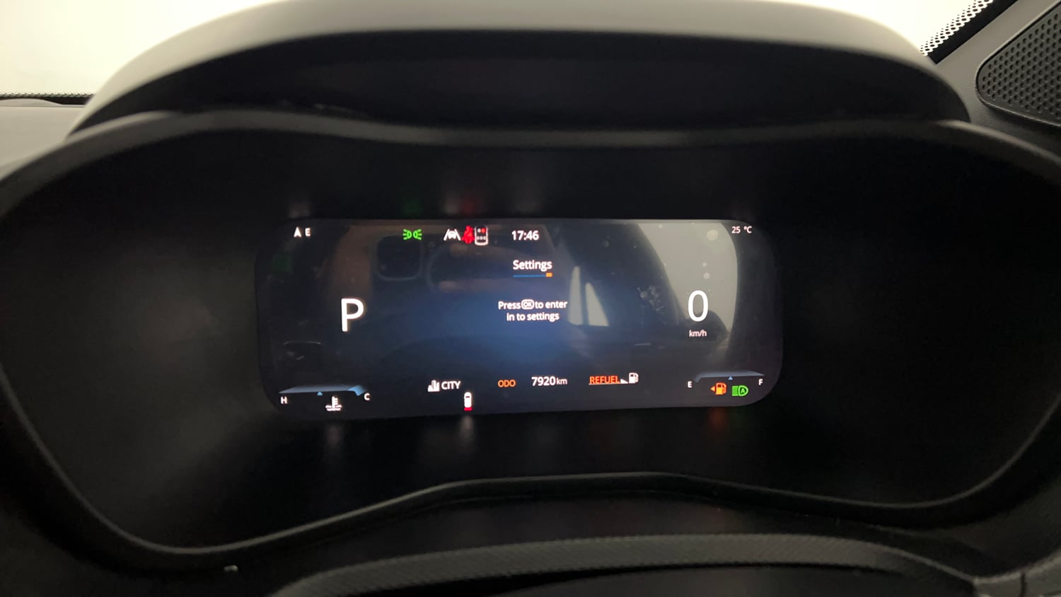 Used 2026 Tata Nexon Fearless + A PS DCA DK 1.2 Petrol Automatic interior CLUSTERMETER VIEW